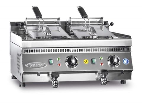 Pimak Elektrikli Fritöz 12+12 Litre 80x70x30 70SE-M073-1