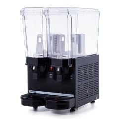 Samixir 40.MMB Siyah 2x20 L Klasik Twin Soğuk İçecek Dispenseri | Karıştırıcılı Soğutucu