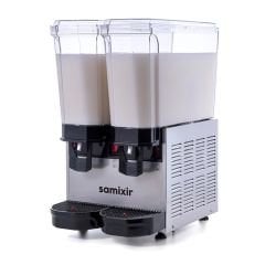 Samixir 40.MMI Inox 2x20 L Klasik Twin Soğuk İçecek Dispenseri | Karıştırıcılı Endüstriyel Soğutucu