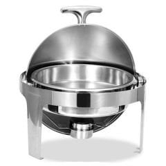 Chafing Dish Roll Top Yuvarlak Reşo 6 L