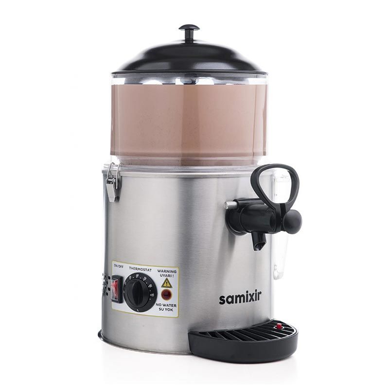 Samixir Sıcak Çikolata ve Sahlep Makinesi, 5 L, Inox SC.05