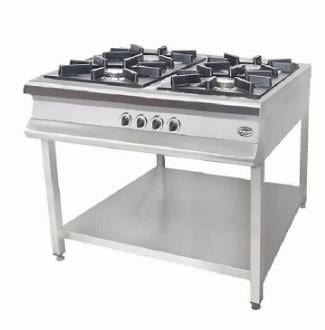 Pimak Gazlı 3 Lü Taban Raflı Ocak 150x65x85 Cm MX-3A