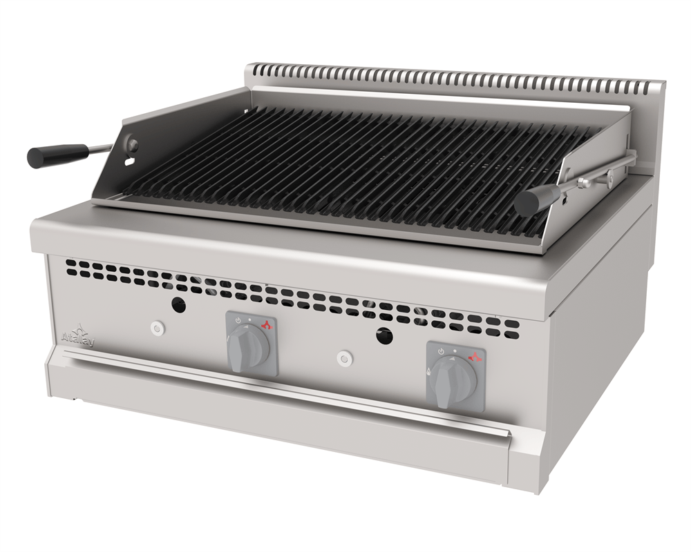 Atalay AAIG‑870 Amerikan Sulu Dö﻿küm Izgara | 80×70×30 cm – Su Çekmeceli, Gazlı, 700 Seri