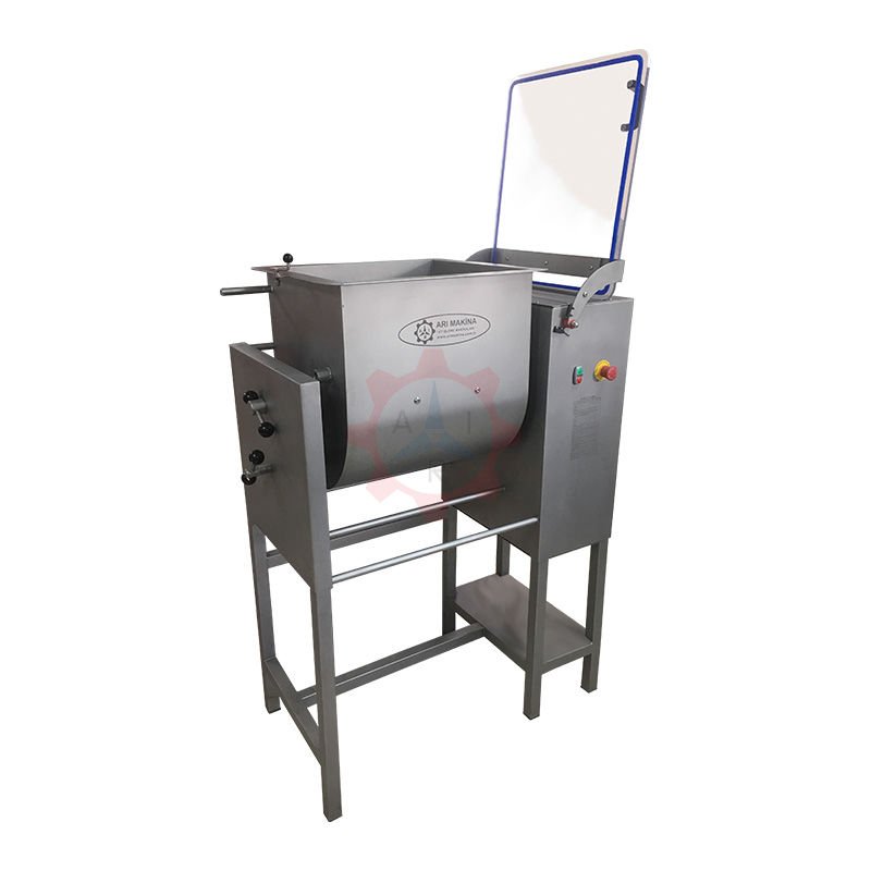 Arıcı Makina KRT-120 Et ve Kıyma Karıştırma Makinesi | 120L Kapasiteli, Paslanmaz Çelik, 380V