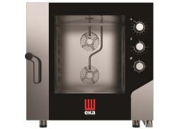 EKA MKF 664 S 6 Tepsili Elektrikli Konveksiyon Nemlendirmeli Fırın | 40×60 cm / 60×40 cm Tepsili