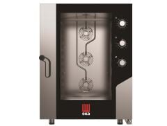 EKA MKF 1064 S 10 Tepsili Elektrikli Konveksiyon-Nemlendirmeli Fırın | 600×400 mm Tepsili