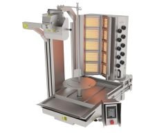 Atalay Geniş Kesim Döner Robotu, 5x2 Radyanlı, Gazlı, ADR-10G-GK