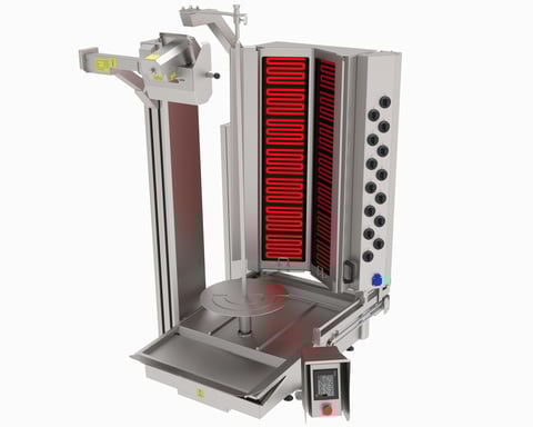 Atalay Döner Robotu Elektrikli, 14 Radyanlı, ADR-14E