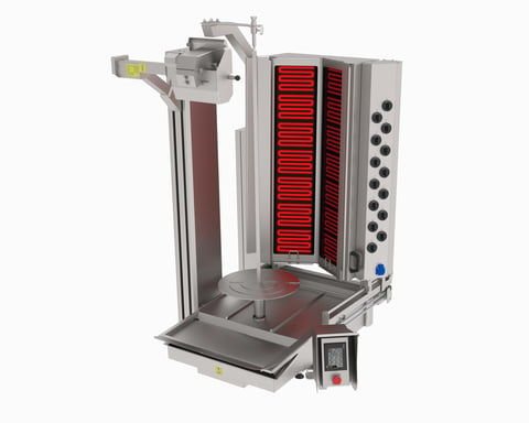 Atalay Döner Robotu Elektrikli Geniş Kesim, 5 Radyanlı ADR-5E-GK
