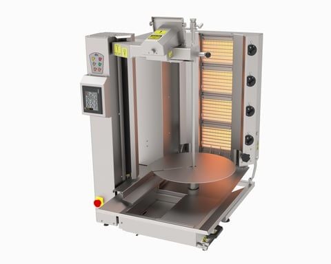 Atalay Döner Robotu Compact Gazlı Hızlı Kesim, 4 Radyanlı ADR-C1-4G
