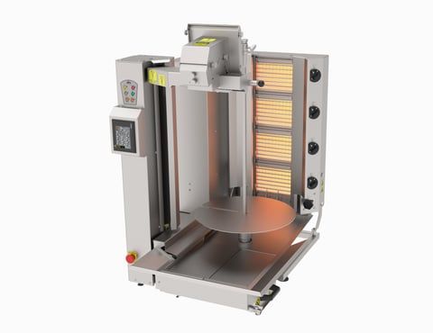 Atalay Döner Robotu Compact Gazlı Hızlı Kesim, 4 Radyanlı ADR-C1-4G-GK
