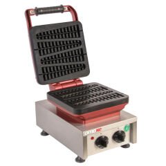 Omake WFL21.E12.1101 Tekli Kare Waffle Makinesi Çubuklu Çam Model, Zamanlayıcılı, Elektrikli