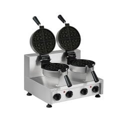 Omake WFL12.E12 Zamanlayıcılı Amerikan Tekli Waffle Makinesi, Elektrikli