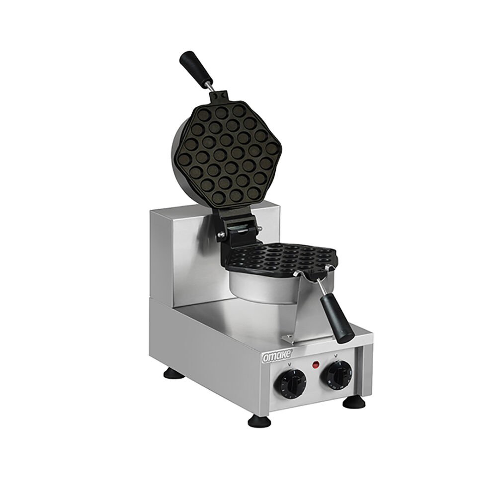 Omake WFL12.E12 Çevirmeli Bubble Balls Waffle Makinesi, Zamanlayıcılı, Elektrikli