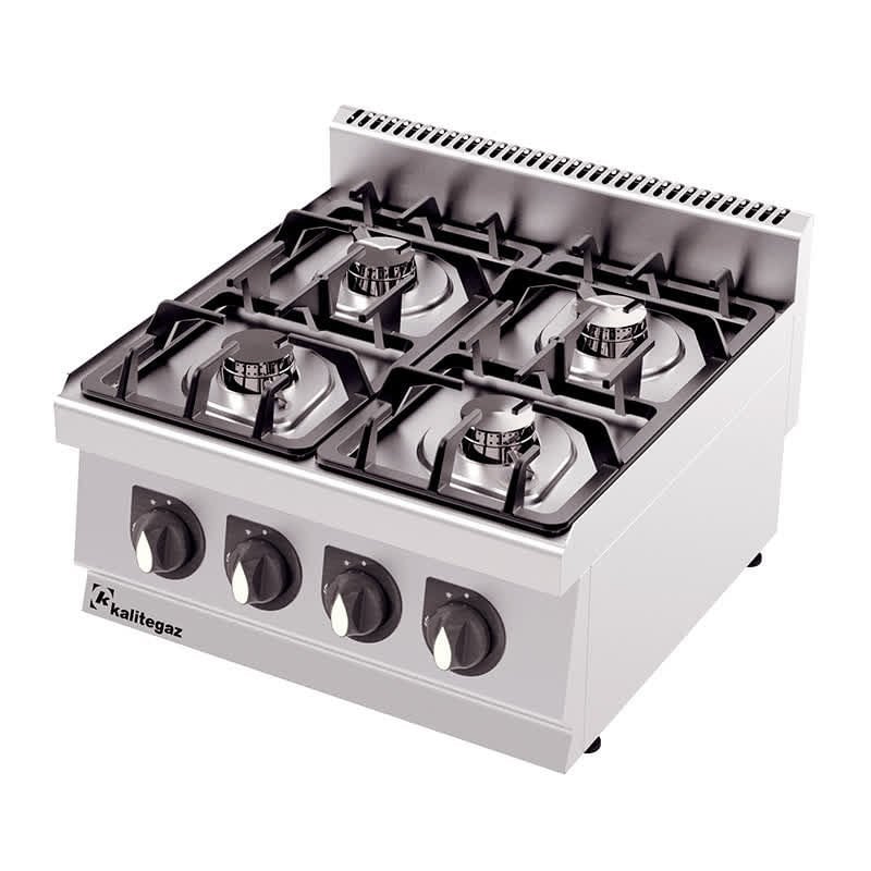 Kalitegaz 4 Brülörlü Gazlı Set Üstü Ocak 60x60x29 Cm C6060G Rinnova