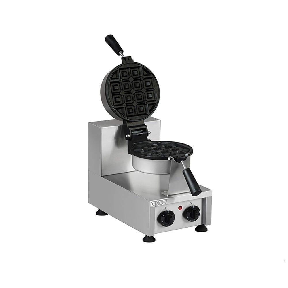 Omake WFL12.E12 Zamanlayıcılı Special Tekli Waffle Makinesi, Elektrikli
