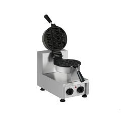 Omake WFL12.E12 Çevirmeli Tekli Waffle Makinesi, Zamanlayıcılı, Elektrikli