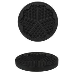 Waffle - WFL01 Kalıp - Kalp Ø170