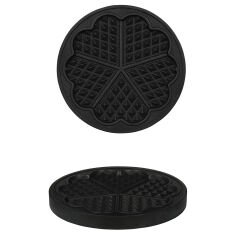 Waffle - WFL01 Kalıp - Kalp Ø170
