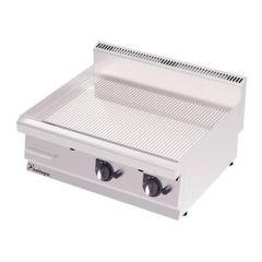 Kalitegaz Gazlı Pleyt Izgara Oluklu Krom Kaplı 90x60x29 Cm GG9060GC Rinnova