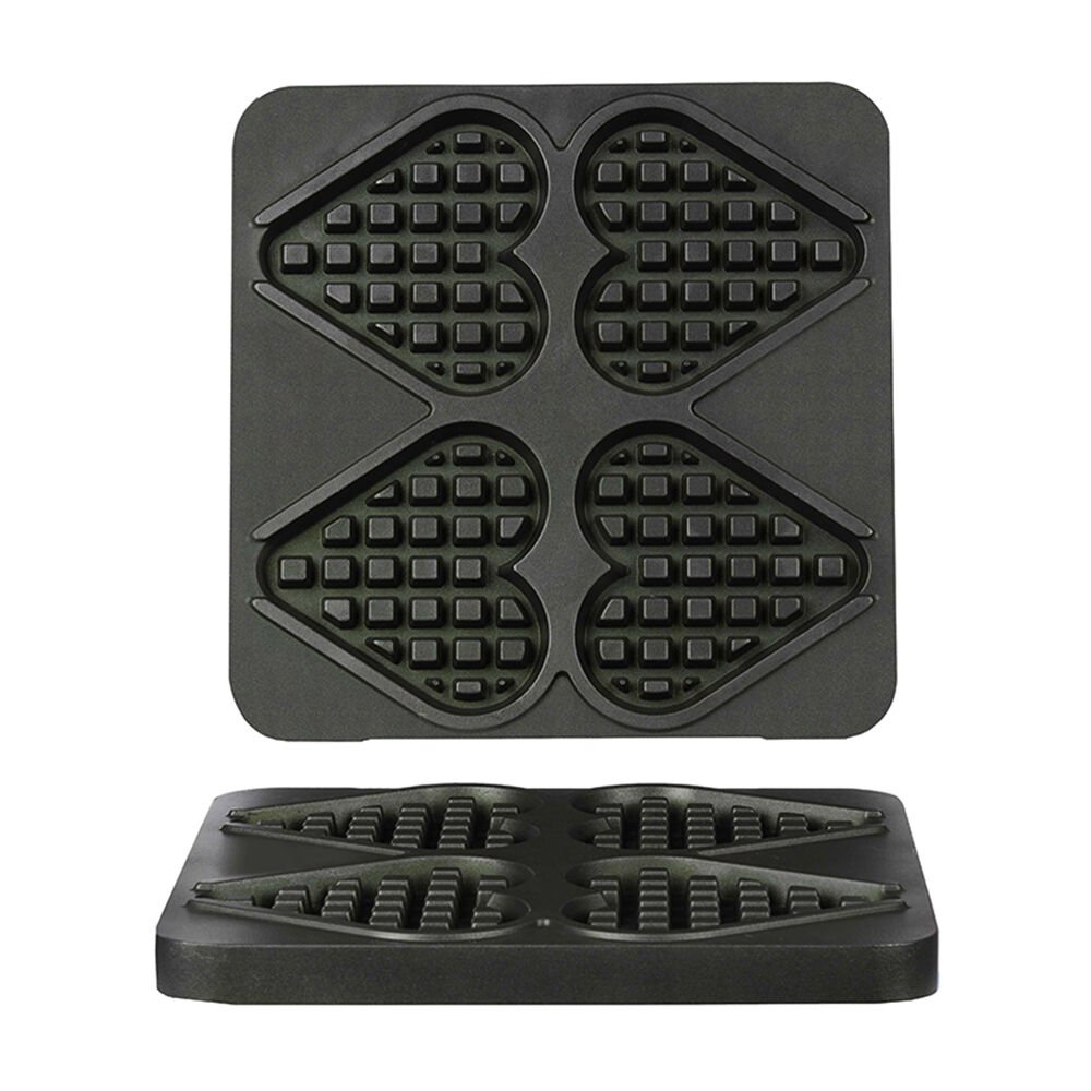 Waffle WFL21 Kalıp - Çubuklu Kalp