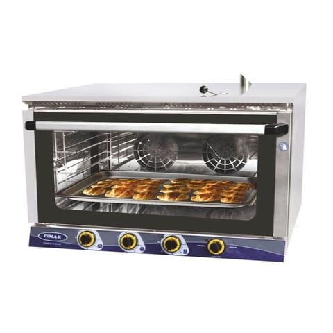 Pimak PTS04‑MANUEL 4 Tepsili Manuel Elektrikli Patisserie Fırın | 80,5×87×54 cm
