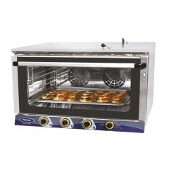 Pimak PTS04‑MANUEL 4 Tepsili Manuel Elektrikli Patisserie Fırın | 80,5×87×54 cm