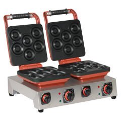 Omake DNT01.E22 Donut Çiftli Makinesi, Elektrikli