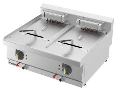 Kalitegaz Elektrikli Fritöz 13+13 Litre Set Üstü 80x70x29 Cm F8070E Rinnova