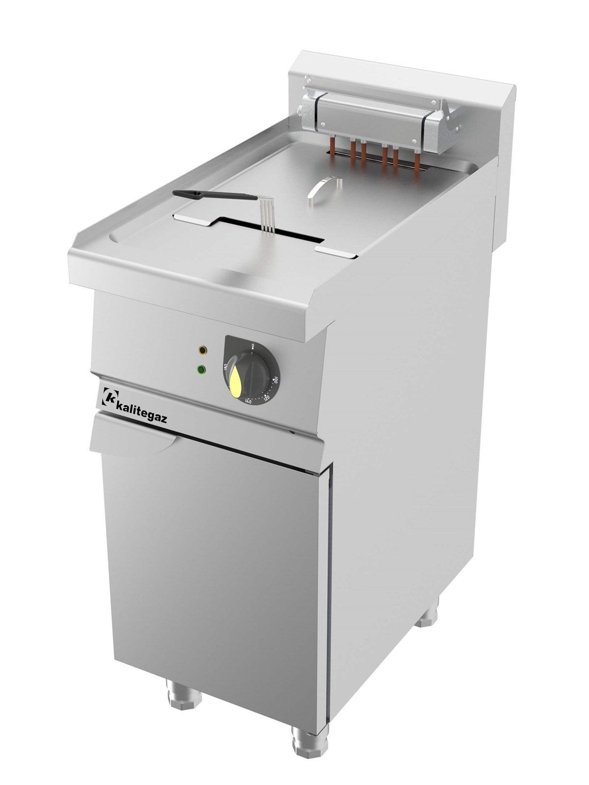 Kalitegaz Elektrikli Fritöz 13 Litre Alt Dolaplı 40x70x90 Cm | FCS4070E Rinnova