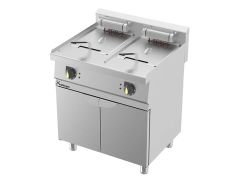 Kalitegaz Elektrikli Fritöz 13+13 Litre 80x70x90 Cm Alt Dolaplı FCS8070E Rinnova