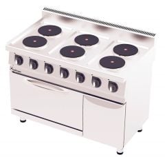 Kalitegaz 6 'Lı Elektrikli Kuzine 120x70x90 cm CO1270E Rinnova