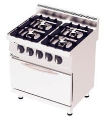 Kalitegaz Gazlı Kuzine Fırını Elektrikli 80x70x90 Cm CO8070G Rinnova
