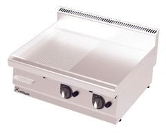 KalitegazKalitegaz Gazlı Pleyt Izgara Yarı Oluklu Yarı Düz Yüzey 80x70x29 Cm GS8070G