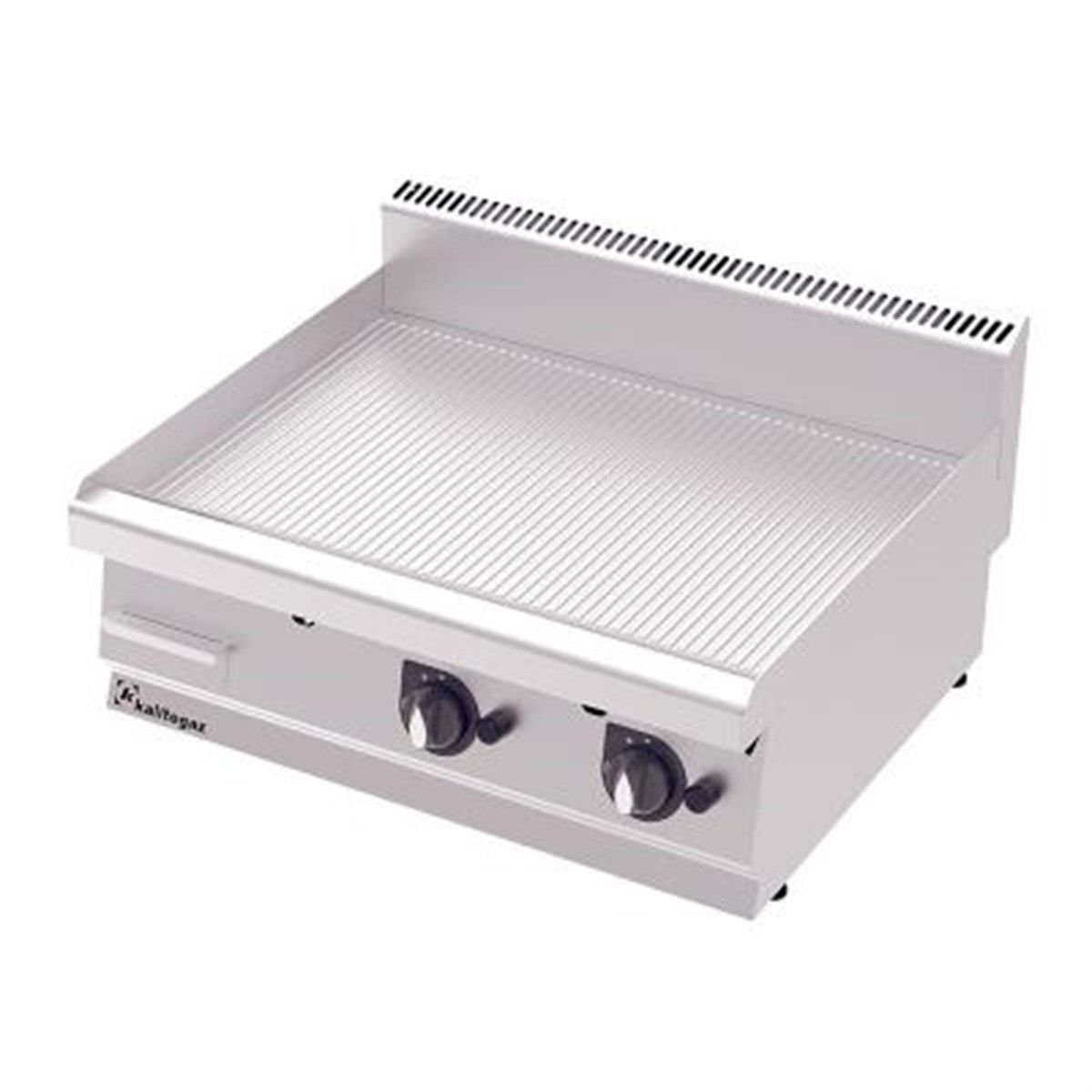 Kalitegaz Gazlı Pleyt Izgara Oluklu 100x70x29 cm Ce Belgeli GG1070G