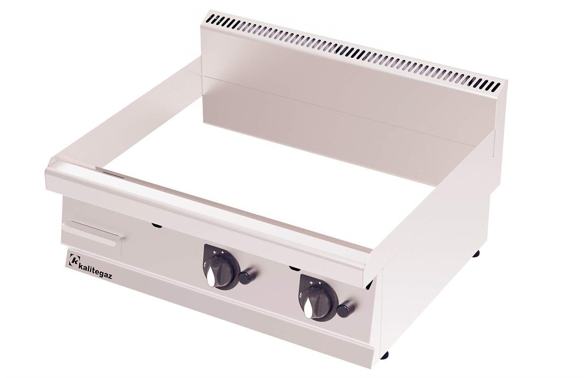 Kalitegaz Gazlı Düz Pleyt Izgara 80x70x29 cm | Krom Kaplı CE Belgeli GF8070GC