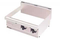 Kalitegaz Gazlı Düz Pleyt Izgara 80x70x29 cm | Krom Kaplı CE Belgeli GF8070GC