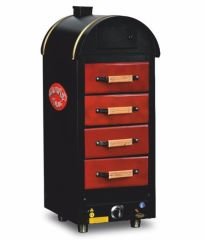 Pimak Kumpir Fırını 4 Çekmeceli LPG ve Doğalgazlı Profesyonel 47x57x120 KF-M079-4G