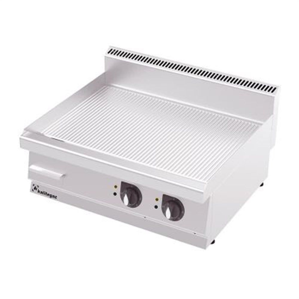 Kalitegaz Elektrikli Pleyt Izgara Oluklu 80x70x29 cm GG8070E Rinnova