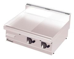 Kalitegaz Elektrikli Pleyt Izgara Yarı Oluklu 80x70x29 cm GS8070E Rinnova