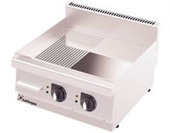 Kalitegaz Elektrikli Pleyt Izgara Yarı Oluklu Krom Kaplı 90x70x29 cm | GS9070E Rinnova