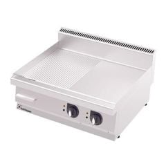 Kalitegaz Elektrikli Pleyt Izgara Krom Kaplı Yarı Oluklu 120x70x29 cm GS1270E