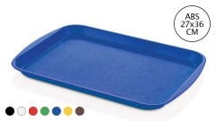 Abs Plastik Tepsi 27x36 cm