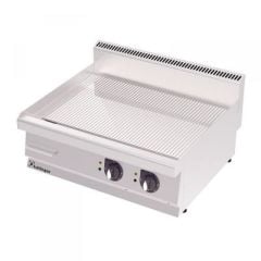 Kalitegaz Elektrikli Pleyt Izgara Oluklu Krom Kaplı 80x70x29 cm GG8070EC