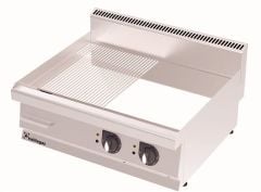 Kalitegaz Elektrikli Pleyt Izgara Yarı Oluklu Krom Kaplı 80x70x29 cm GS8070EC