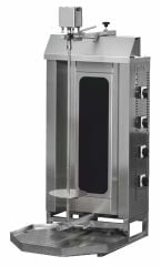 Pimak 4 lü Üstten Motorlu Elektrikli Döner Ocağı 50x70x110 cm M077-4C