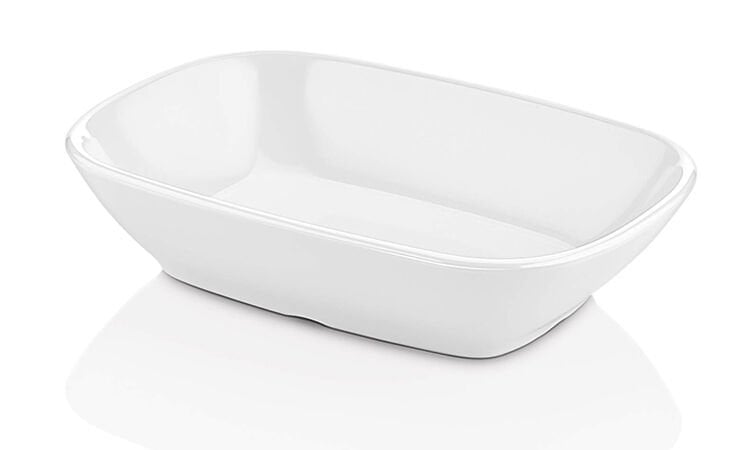 Kare Kayık Tabak 20x14,5 cm