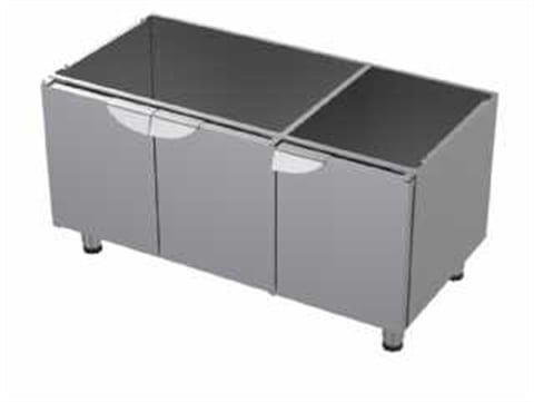 Kalitegaz CS1270 Paslanmaz Alt Dolap | 120x70x61 cm | Endüstriyel Mutfak Dolabı