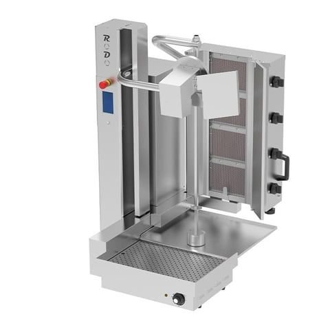 Kalitegaz 4 Radyanlı Gazlı Döner Robotu 75x80x122 cm RODO4G