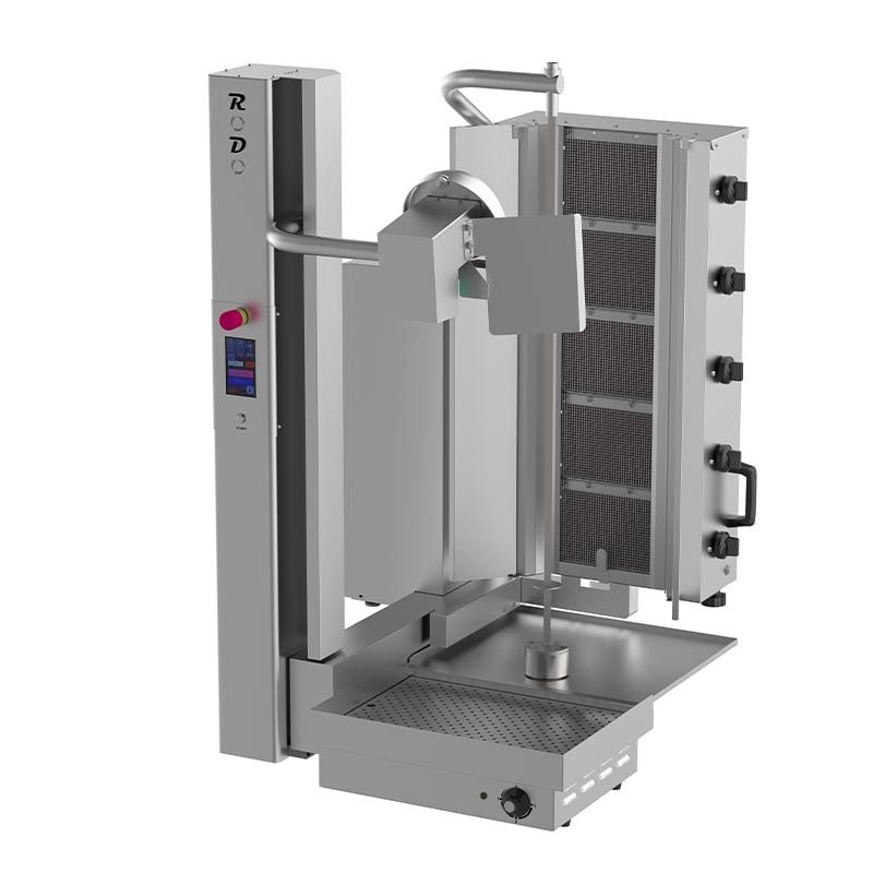 Kalitegaz 5 Radyanlı Gazlı Döner Robotu 75x80x113 cm RODO5G